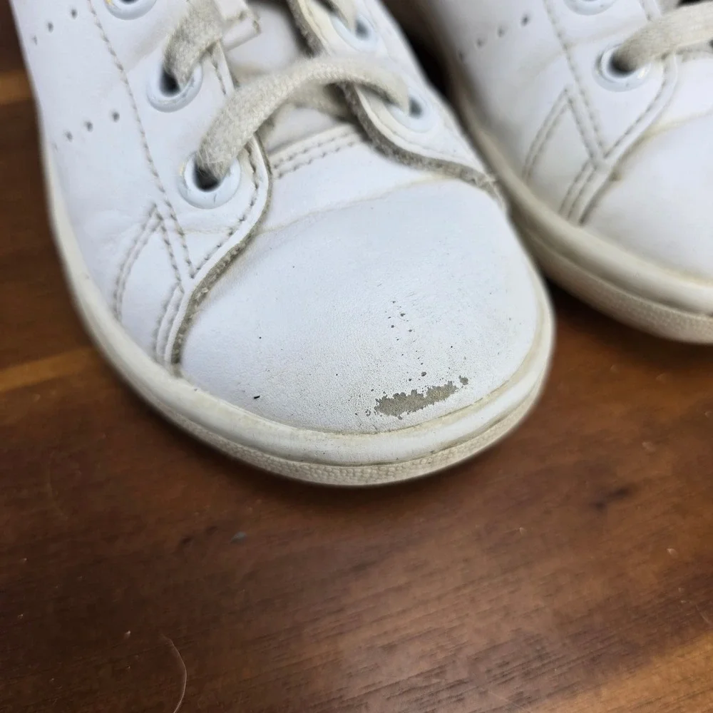 Adidas Stan Smith J White Iridescent‎ Kids Sneakers EH0782 Size 11K
